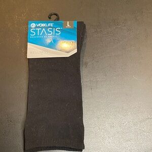 NWT VOXXLIFE Stasis Wellness Crew Socks Sz:L